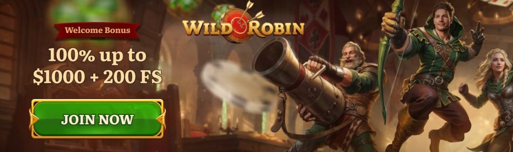 wild robin casino bonus